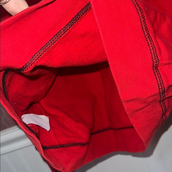 Nike Red Hoodie with 'Just Do It' Slogan - Picture 5 of 5